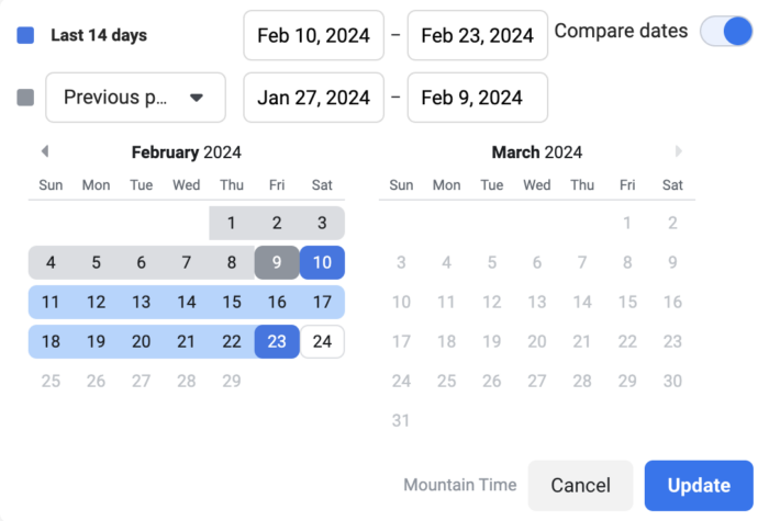 Compare Dates
